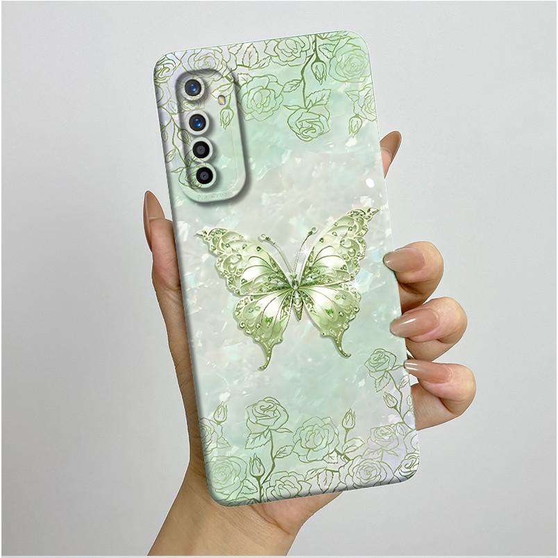For Realme X2 XT Case RMX1921 RMX1991 RMX1993 Pretty Flowers Silicone Soft TPU Shockproof Phone Cover For OPPO K5 Coque Fundas