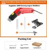 Air Cooling Electric Foam Cutting Tool Machine Groove Styrofoam Slotting Plate Carving Foam Heating Knife Polystyrene Hot Knife