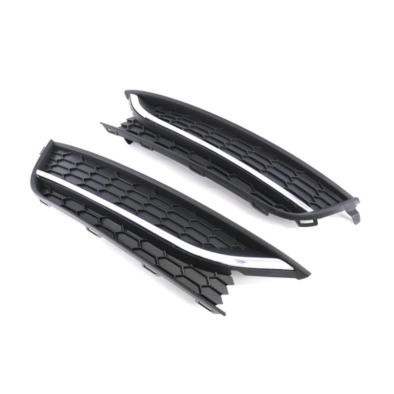 Auto Nebelscheinwerfer Grillabdeckung Stoßfänger Unterer Kühlergrill Gitter Kappe für 12-15 Passat Karosserieteile