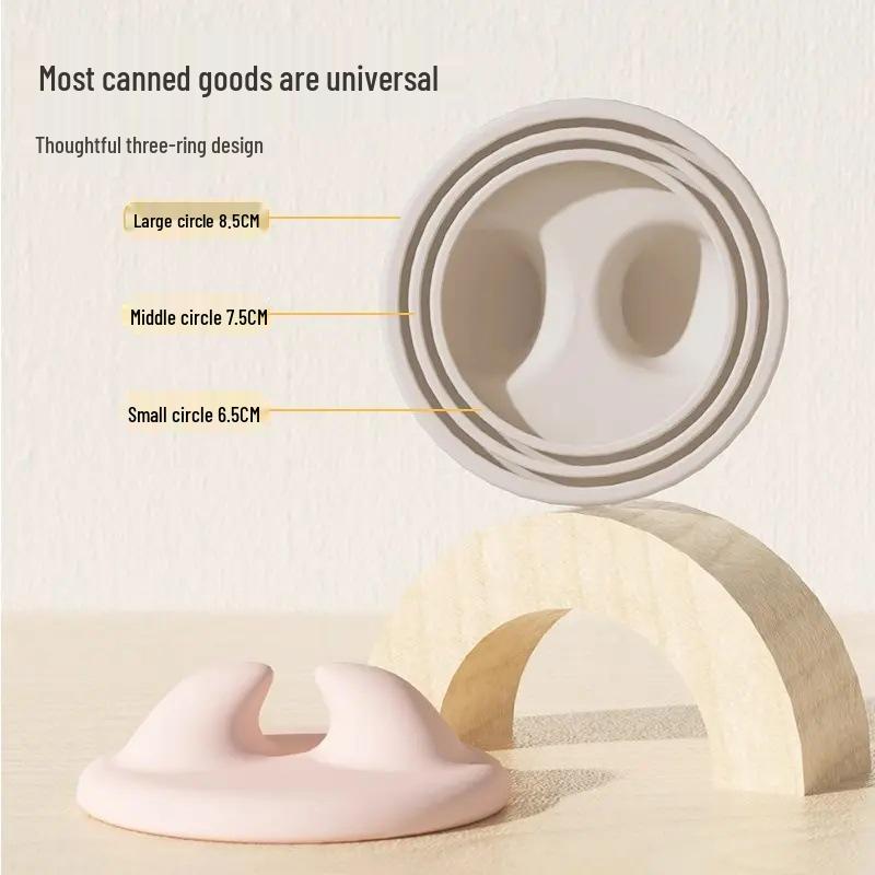 Colher para Comida Enlatada de Cão e Gato e Tampa Seladora - Exclusivo Newcomer 0.45