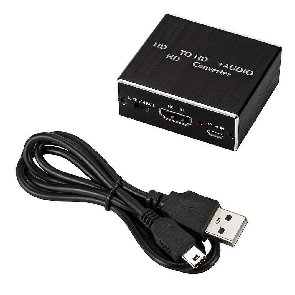 Estrattore Audio HDMI Splitter Audio Compatibile 4Kx2K Audio Surround 3D