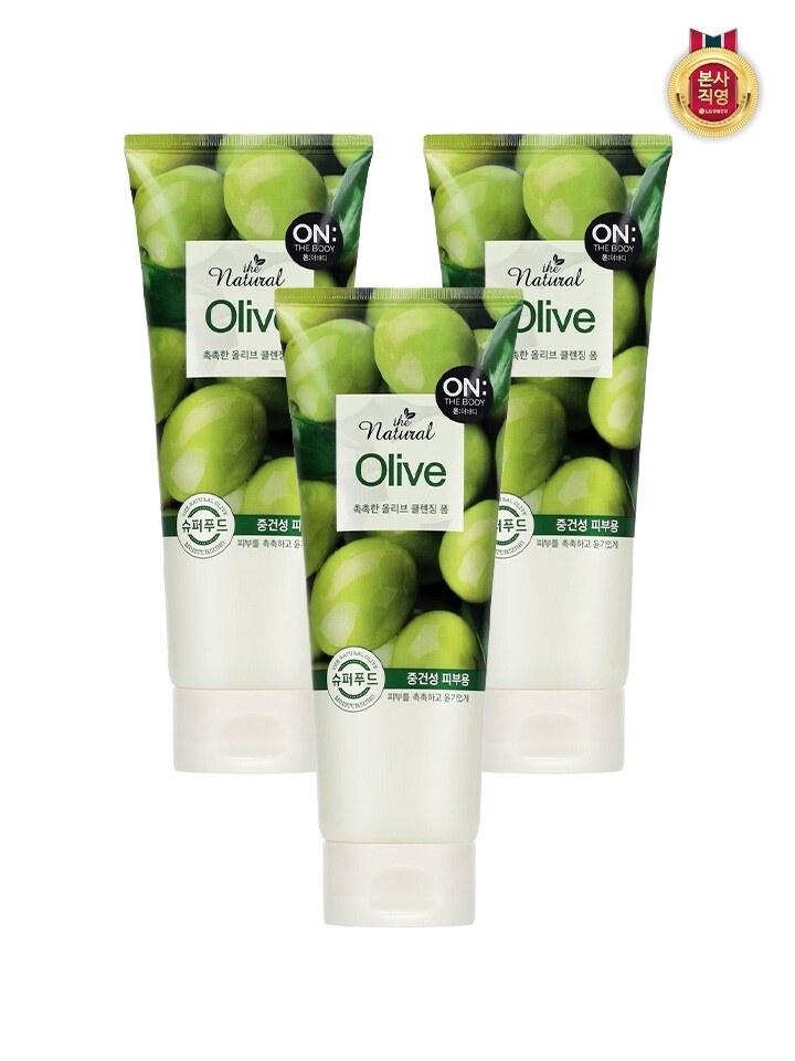 

ON:THE BODY The Natural Cleansing Foam Olive 200G x 3
