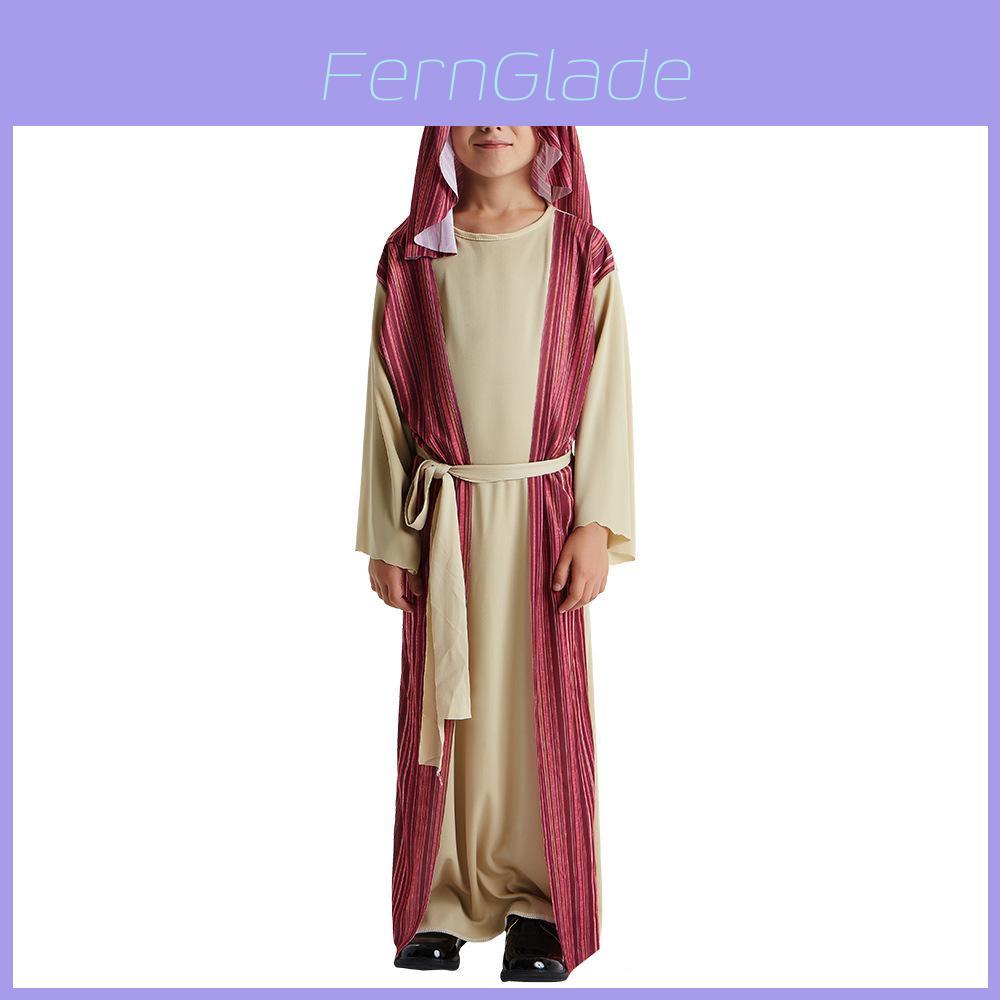 Middle Eastern Style Shepherd Costume For Boys Perfect For Halloween Parties And Stage Performances