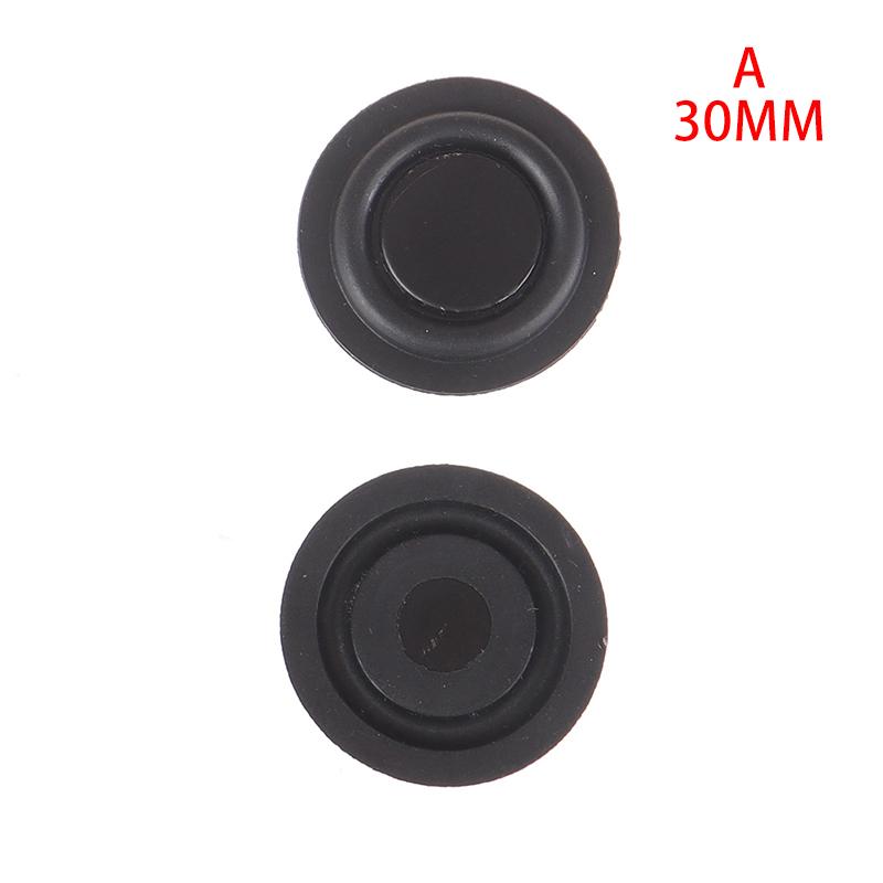 2Pcs Rubber Bass Radiator Passive Plate Woofer Vibration Membrane 30MM 40MM 50MM