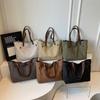 Commuting Tote Bag for Work, Single-shoulder Bag, Large-capacity Casual Retro Underarm Bag