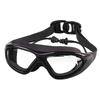 Myopia Swimming Glasses with Anti-Fog Spray Swim Eyewear Water Silicone Big Goggles Men Women