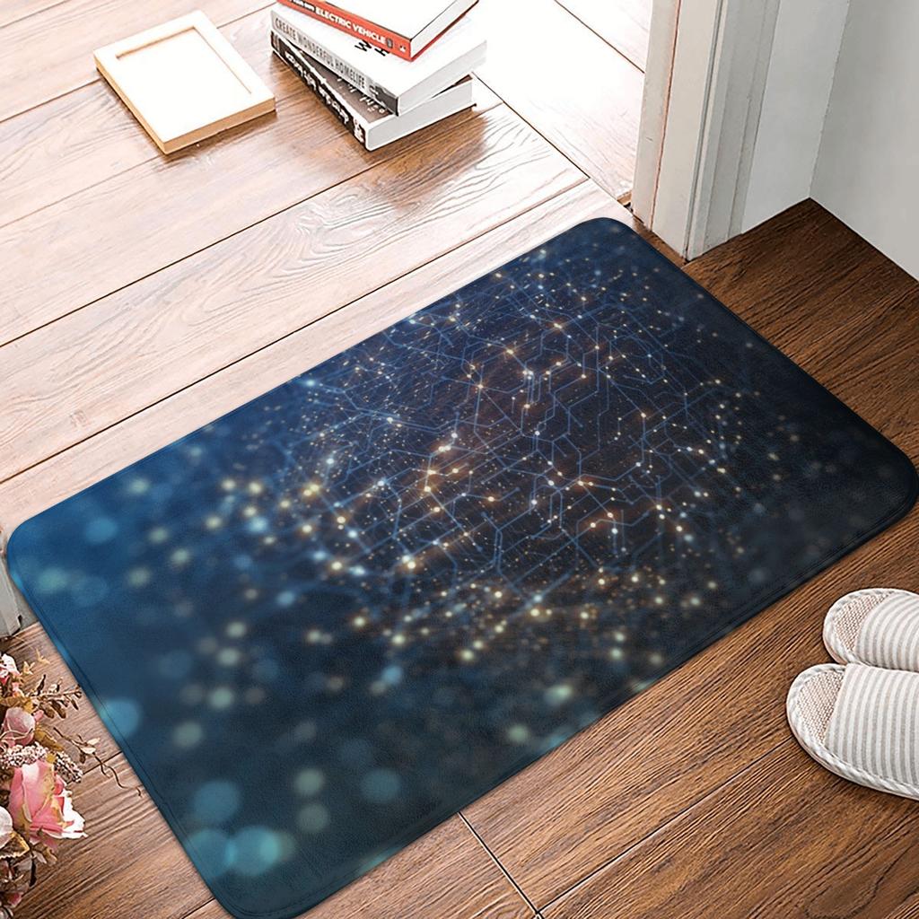 Coding Programmer Nerd Geek Doormat Mat Anti-Slip Science Hacker Computer Code Kitchen Bath Living Room Rug Carpet 40*60cm
