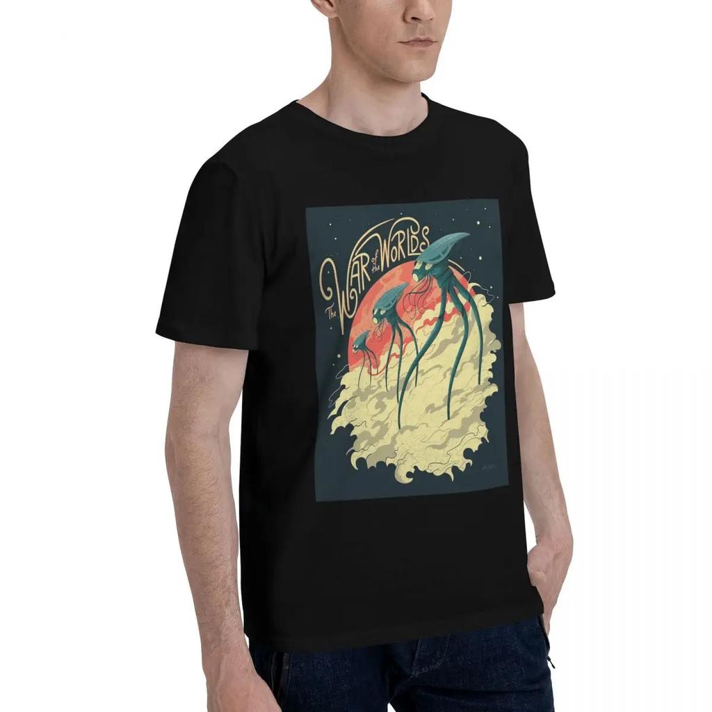 War Of The Worlds Tshirt For Unisex Cotton Oversized T Shirts Unisexs Tees Short Oneck Summer Clothes Tops S6xl