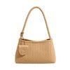 Elegant French Woven Pattern Baguette Women's Shoulder Bag 2026