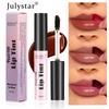 Julystar Nulupamas skystas lūpdažis 6 spalvų Vandeniui atsparus ilgai išliekantis matinis rožinis lūpų blizgis drėkiklis Nulupamas lūpų dažas Kosmetika Makiažas