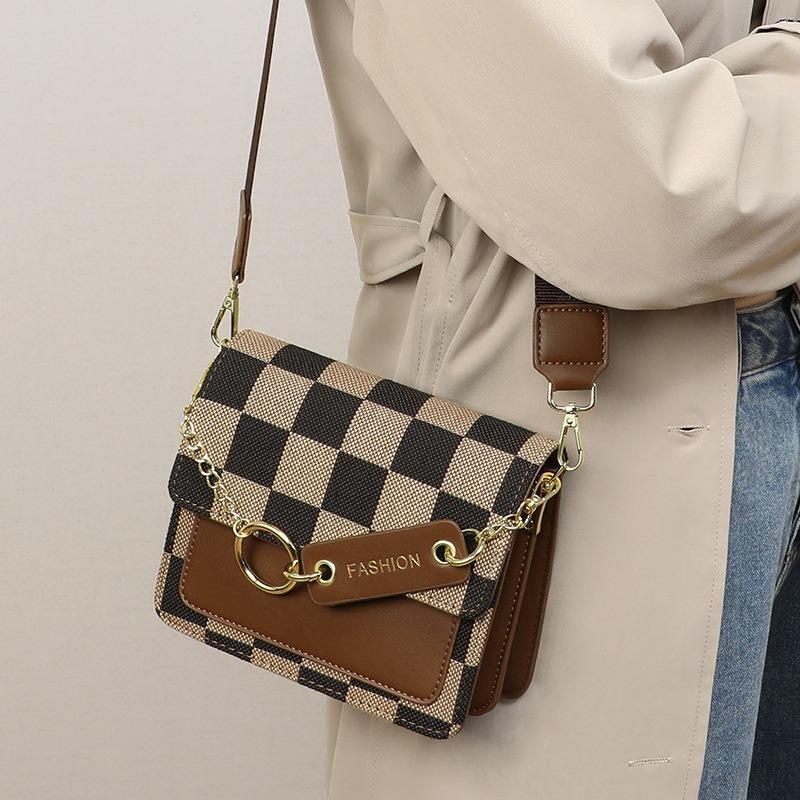 Bags New messenger bags High-end texture niche light luxury small bags Fashion saddles Underarm women's bags Bags