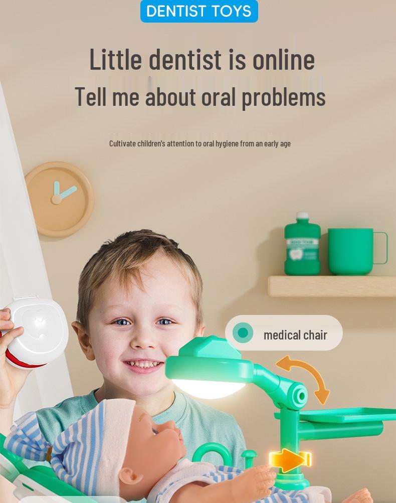 Kids' Doctor Dentist Role Play Set for Boys & Girls – Simulation Injections & Visits