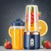 Double Cup Multifunction Usb Fruit Mixers Juicers Portable Electric Juicer Blender Fruit Juicer Cup Food Milkshake Juice Maker