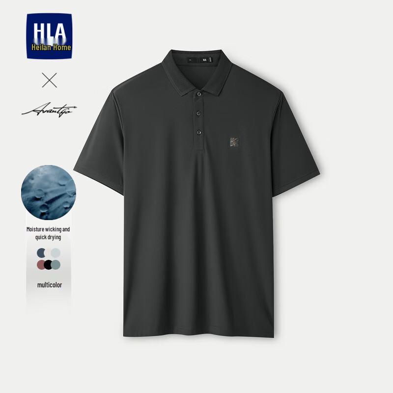 HLA Men s Lightweight Business Quick-Dry Polo Shirt S