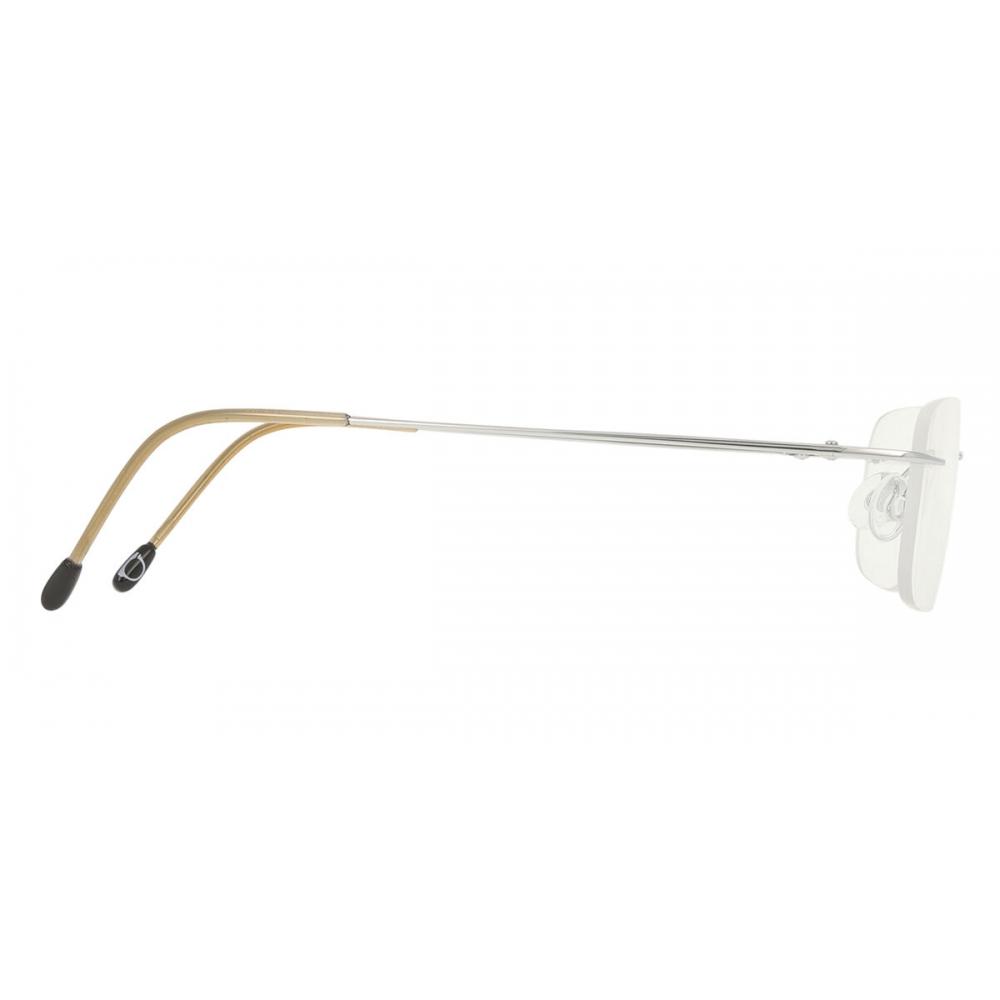 Rimless Rectangle Silver Smartbuy Collection Bethanana Ttgv01 003 Fashion Unisex Eyeglasses