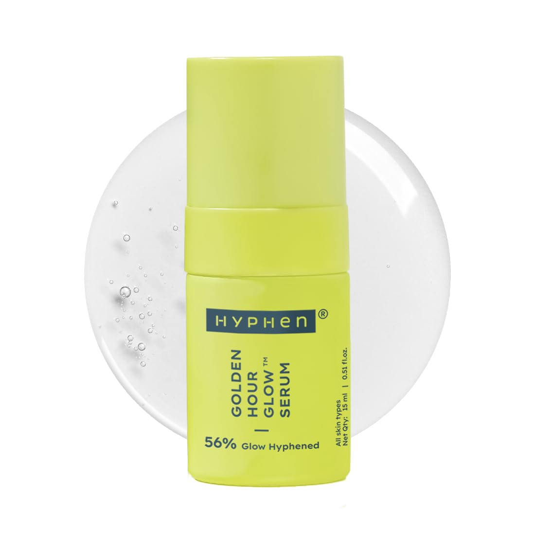Hyphen Brightening Face Serum 15ml with Niacinamide, Alpha Arbutin & Kakadu Plum for Glowing Hydrated Skin