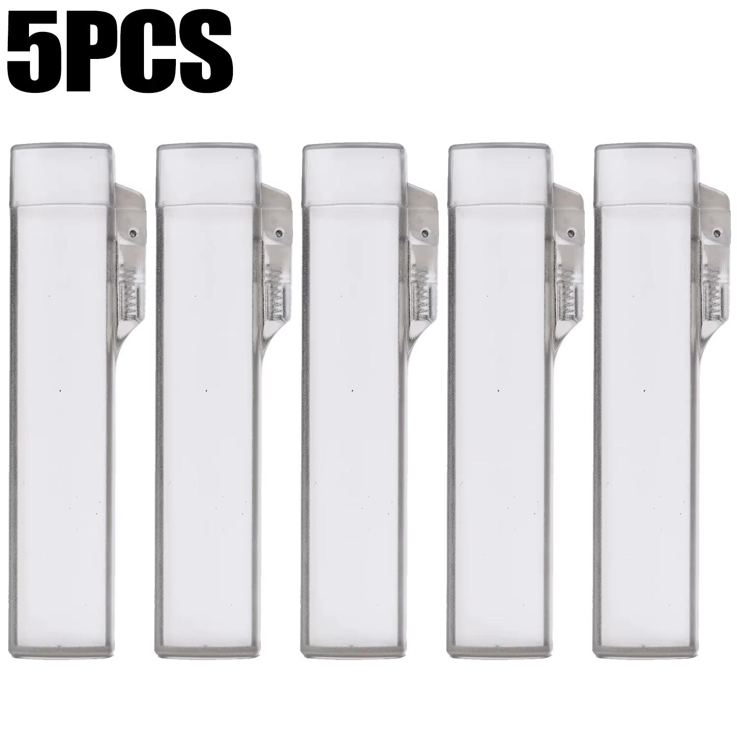 

5PCS Toothpick Box Portable Toothpick Holder Transparent Plastic Toothpick Floss Holder Small Object Storage Case Camping Tools