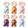 Kids Night Light Battery Operated LED Adjustable Pose Mini Bedside Lamp for Nursery Bedroom Desk Nightstand Sleep Safety Light