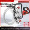 Longma 9000W Brushless Handheld Concrete Wall Cutter CN Plug (adapter Included)