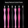 V-Shaped Cuticle Pusher and Dead Skin Remover Tool