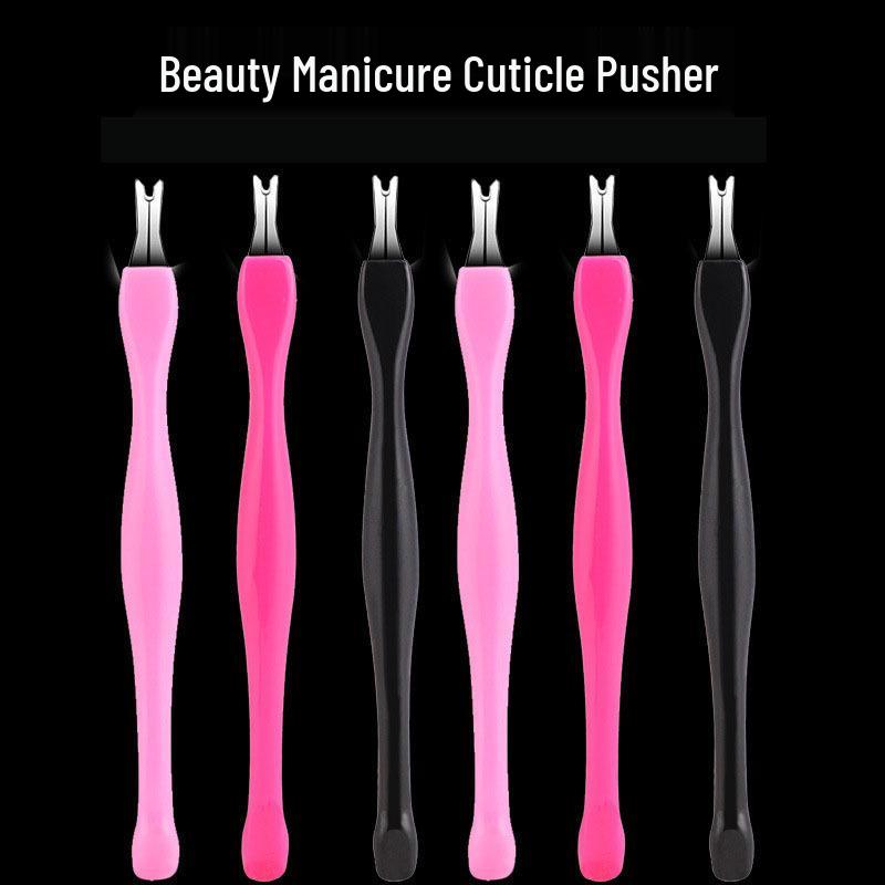 V-Shaped Cuticle Pusher and Dead Skin Remover Tool