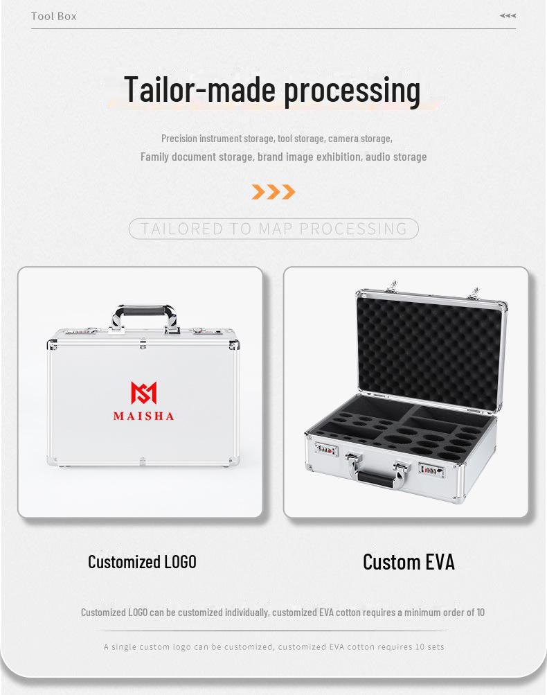 Instrumente multifuncționale din aliaj de aluminiu și cutie de depozitare