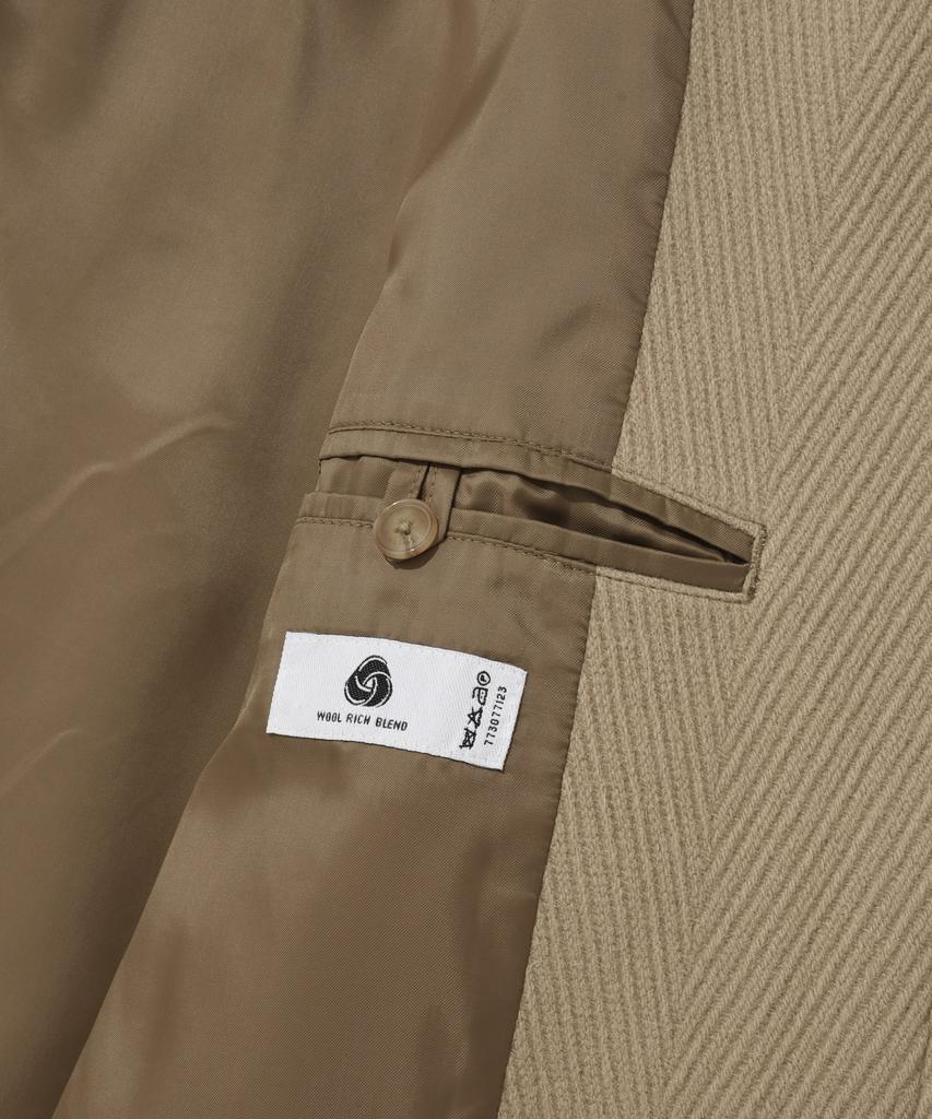 Covernat Wool Half Mac Coat Beige