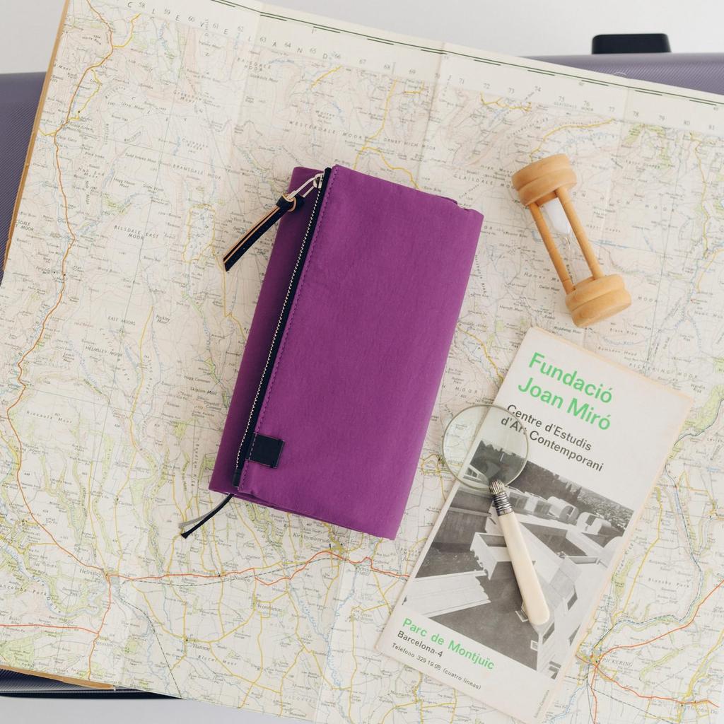 Hobonichi Techo Weeks (weekly Planner) Cover, Tragen/purple