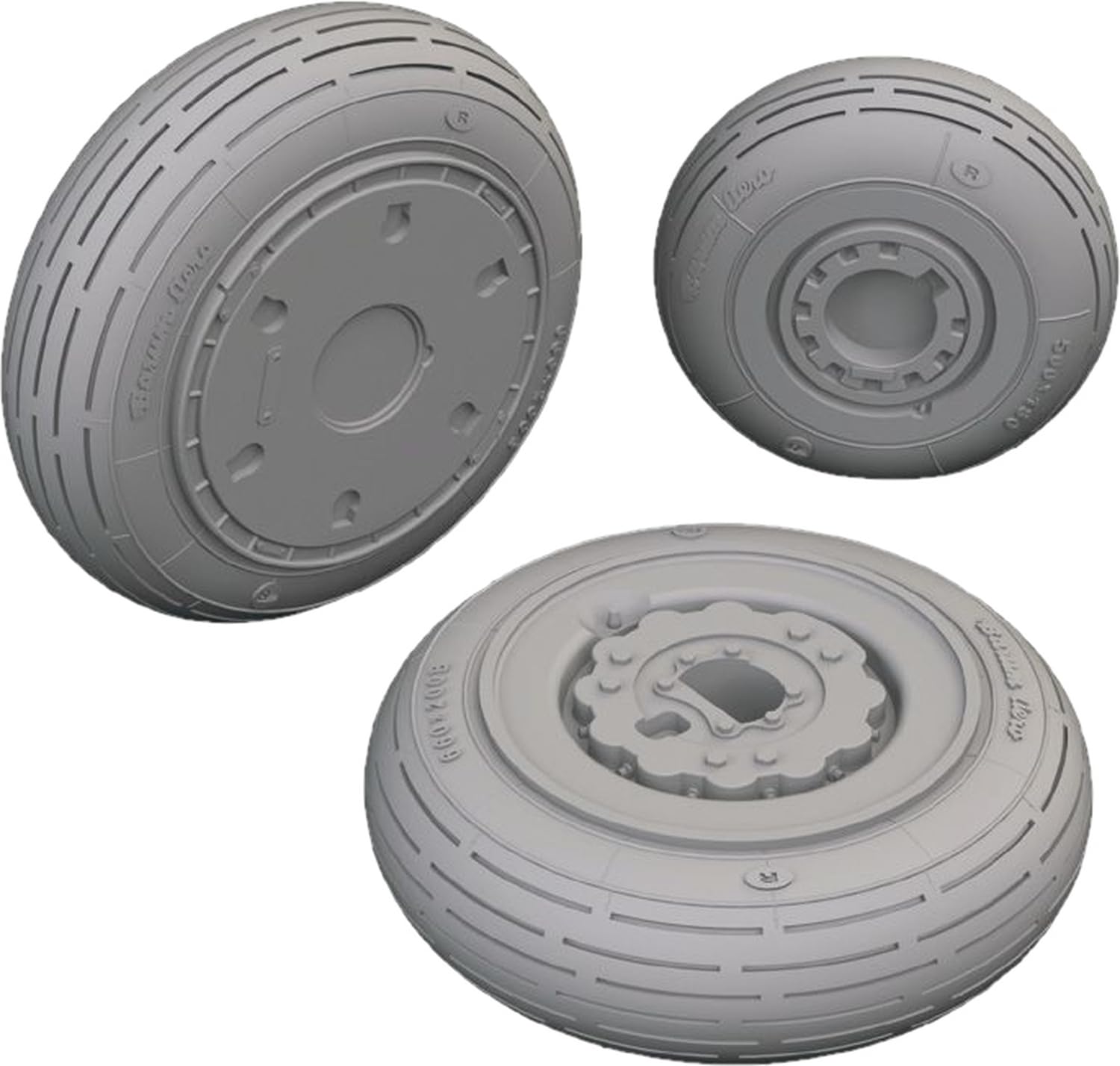 

Eduard Колеса Пластиковые детали для модели EDU6481151 1/48 МиГ-21Ф (для Эдуарда) (Самолет)