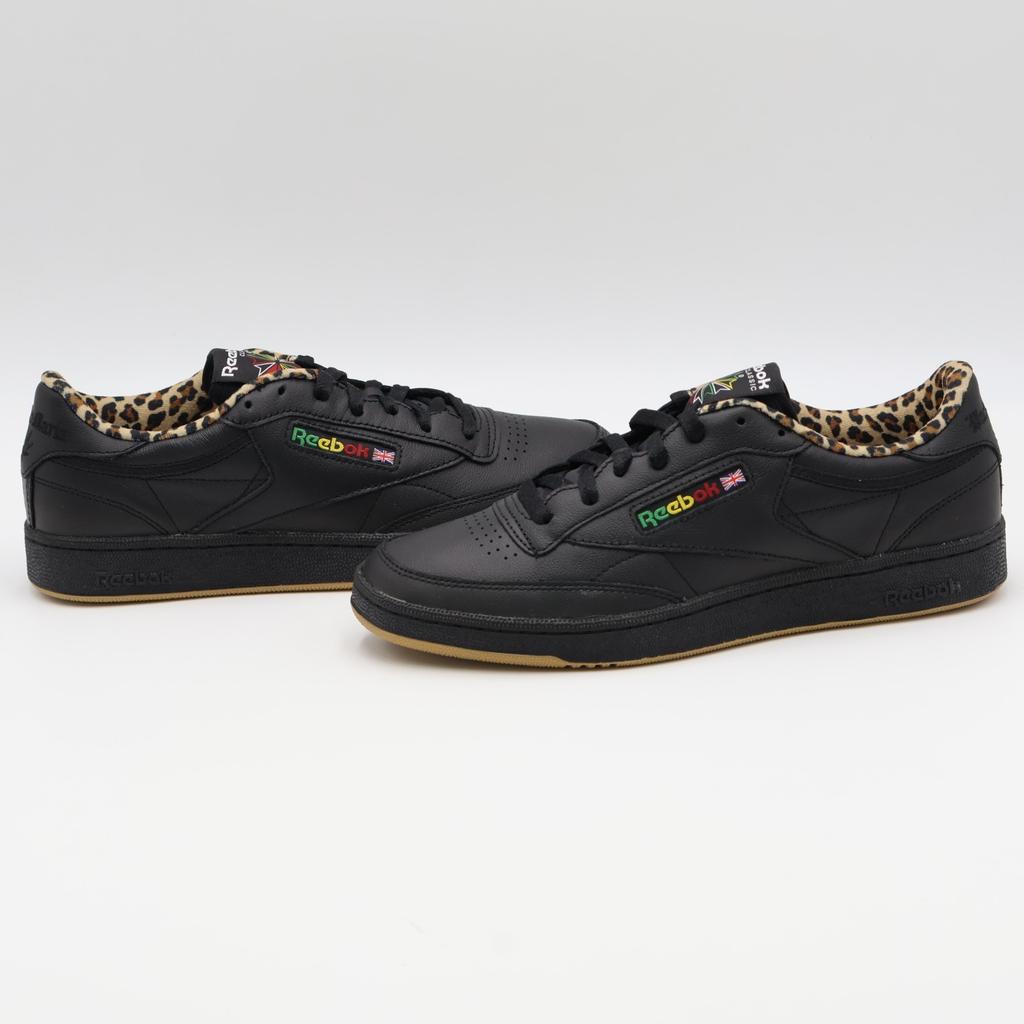 100208681 Wacko Maria Reebok Club C 85 Black (Men's)