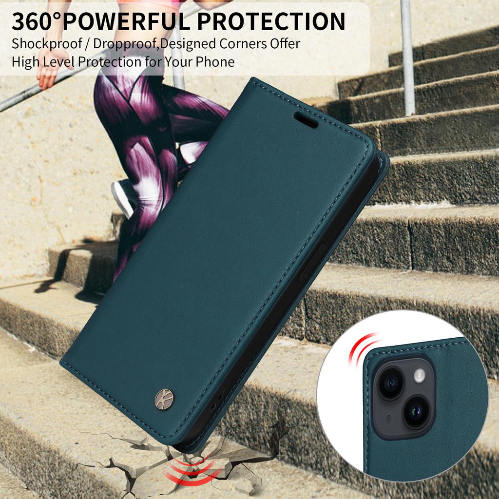 Magnetic Leather Wallet Flip Case for Xiaomi 15T 15 T Pro| Ultra Silm Design | Premium Cases Bumper for Redmi 15 15C 4G 5G Cover