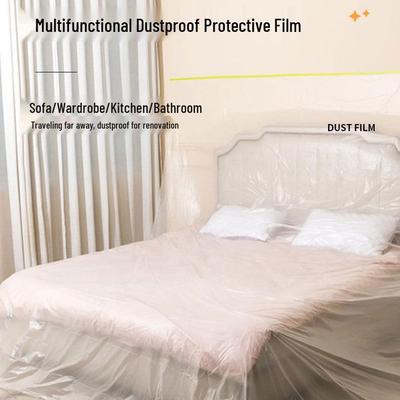 Disposable Dustproof Furniture Masking Film for Decorating & Spraying