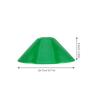 Green Vintage Glass Lamp Shade E27 Bell Design Table Lamp Replacement Shade for Study Room Library Office Desk Soft Illumination