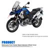 Motorcycle Front Beak Fairing Extension Wheel Extender Cover Black For BMW R 1200GS R1200 GS R 1200 GS 2008 2009 2010 2011