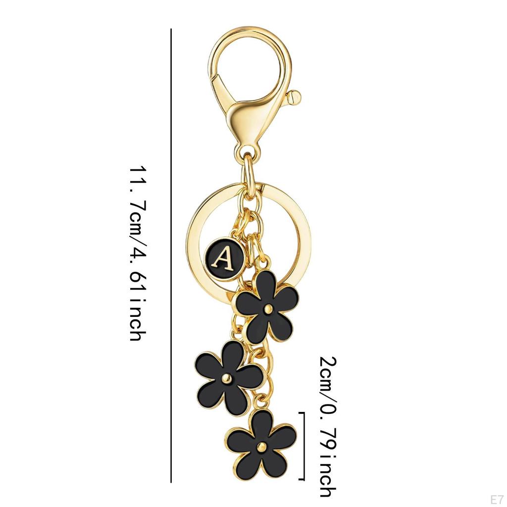 Keychain Letter for The Wrench Pendant Gift, Alloy, Cute Key Chains Handbags