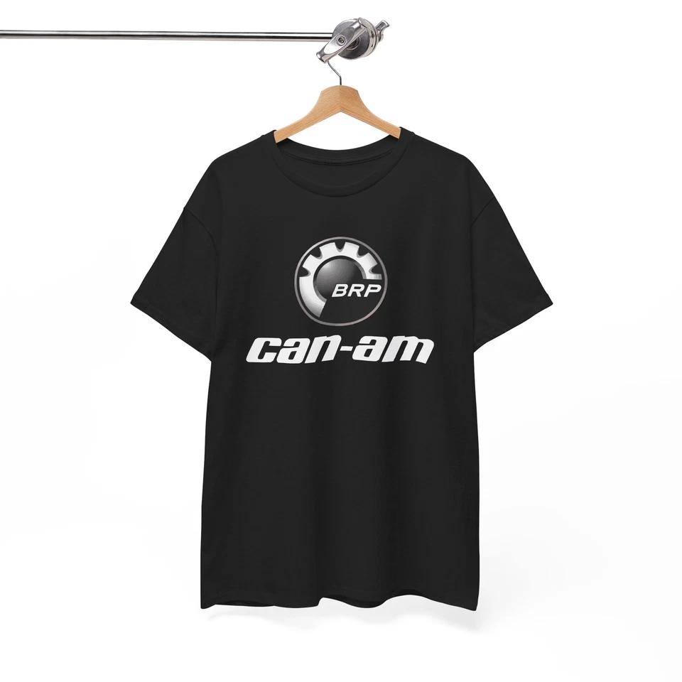 

Can Am BRP Logo tee Men s Black T-shirt Funny Size S to 5XL 2XL