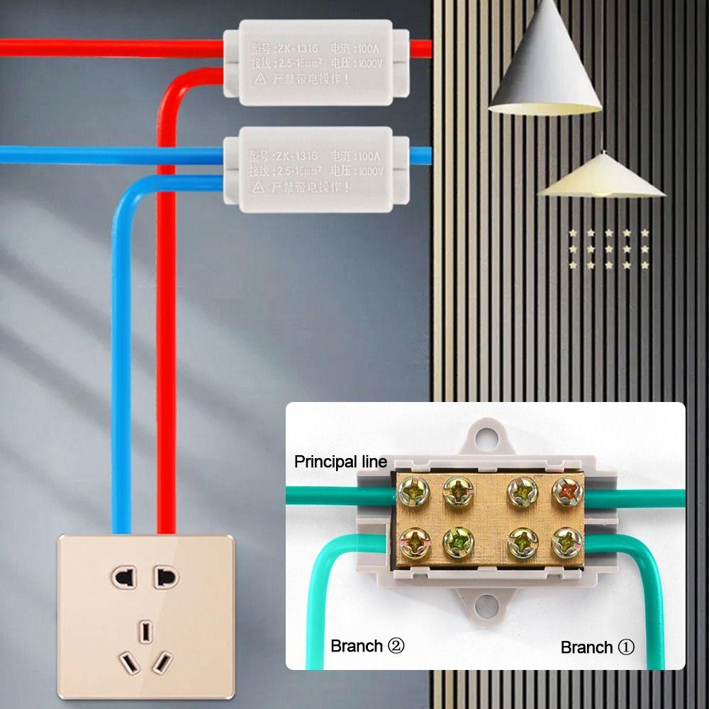 T-type Quick Terminal Block No Disconnection Wire Connector Docking Fast Connector Electrical