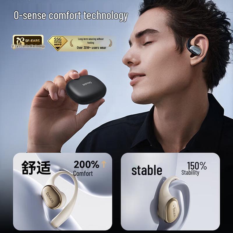 SANAG C16S Open-Ear Bluetooth Sports Headset