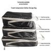 Waterproof Cross-Border Travel Three-Piece Compressible Clothes & Underwear Storage Bag Set