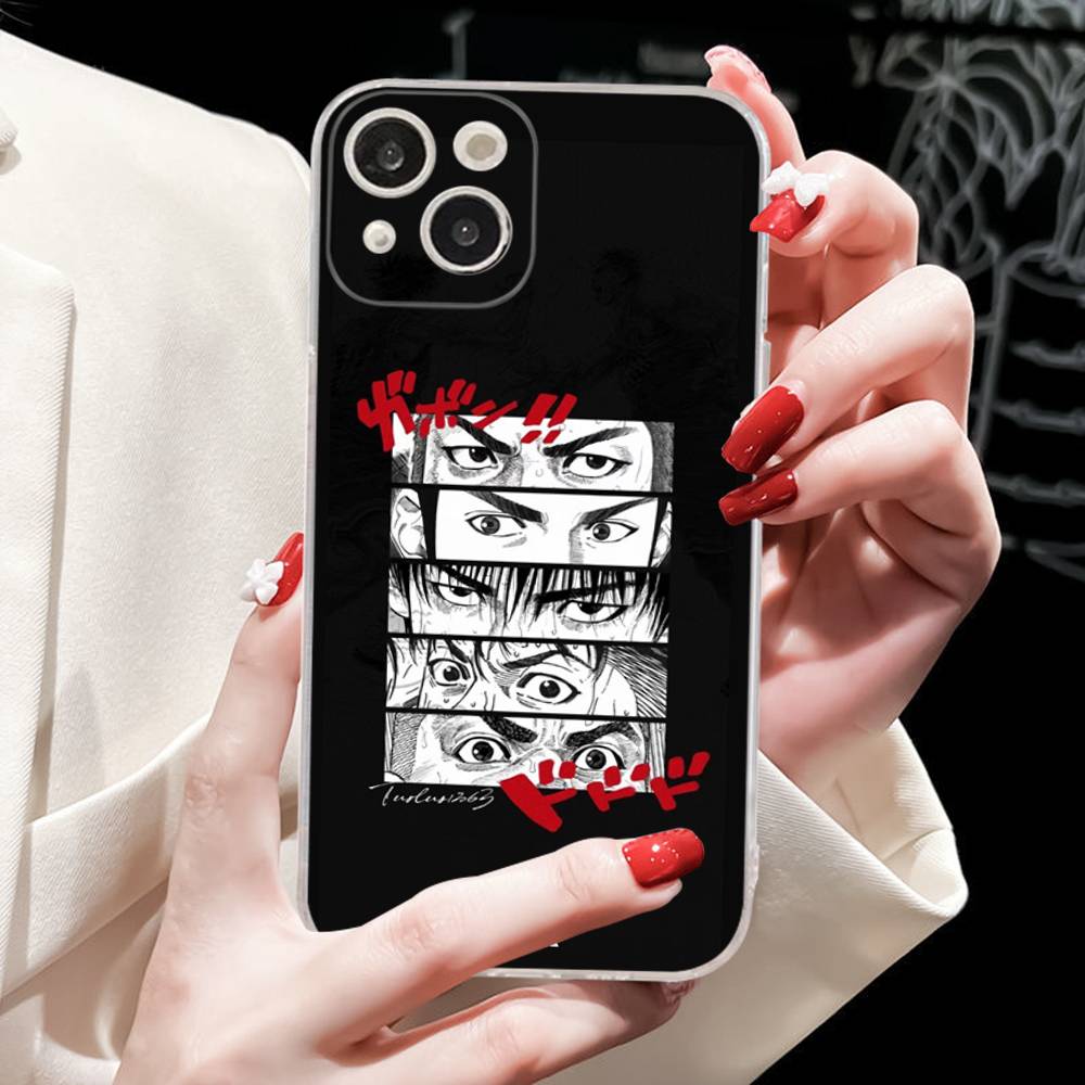 Lovely Anime S-Slam D-Dunk Fit For IPhone 16 15 Promax Phone Case IPhone 14 11 12 High End 13 Pro Silicone