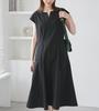 ROPE PICNIC Waist Tuck Cut Dress GDE55030 Black Maine Size 36 Women's (01)
