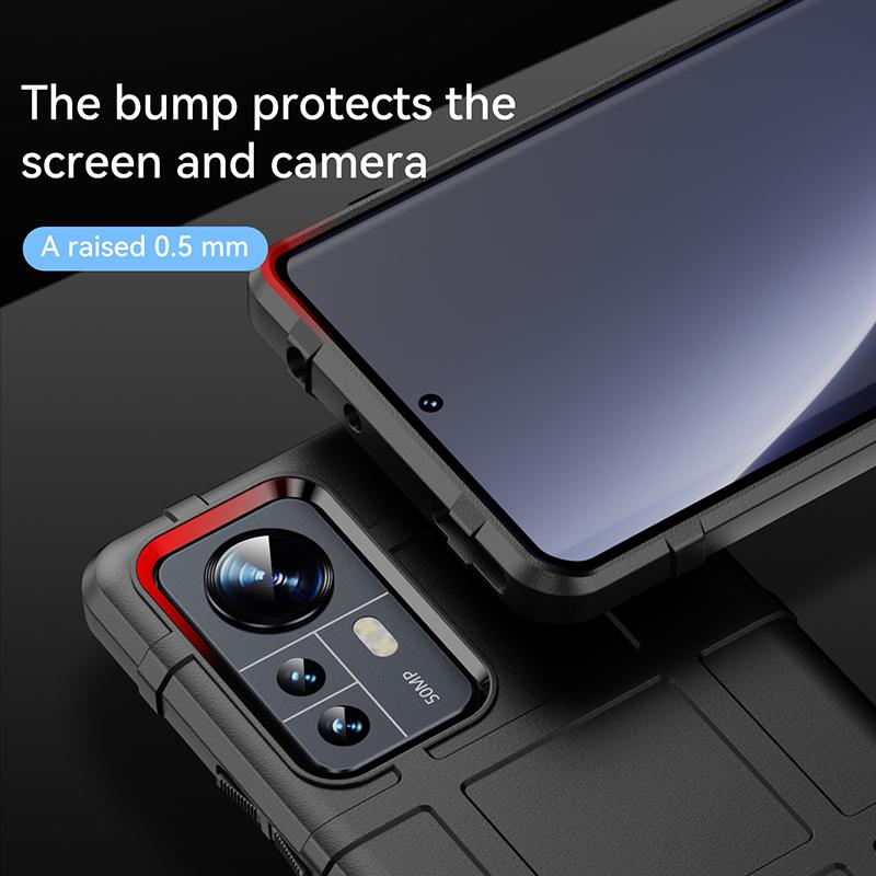 Nárazuvzdorný kryt pro Xiaomi 12 Pro Bumper Nárazuvzdorný Měkký Tenký Zadní Kryt pro Xiaomi 12 13 10T Pro Kryt pro Xiaomi 12 Pro Pouzdro