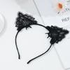 Party Masquerade Lace Cosplay Headwear Cat Ear Headband Hair Accessories Fancy Dress Hairband