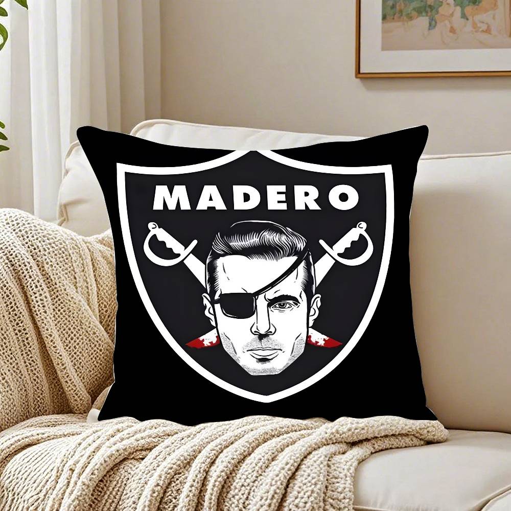 J-Jose Madero Singer Anime Pillow Case Pattern Printed Pillowcase For Living Room Sofa Cushion Cover & Bedroom Decor