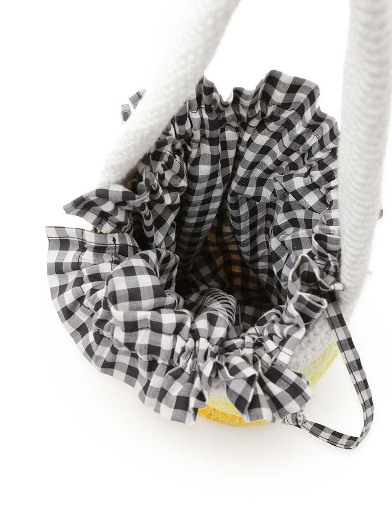 [Styling] KEITA MARUYAMA Lemonade Knit Bag 16WGB254311 Women's YEL Free Size