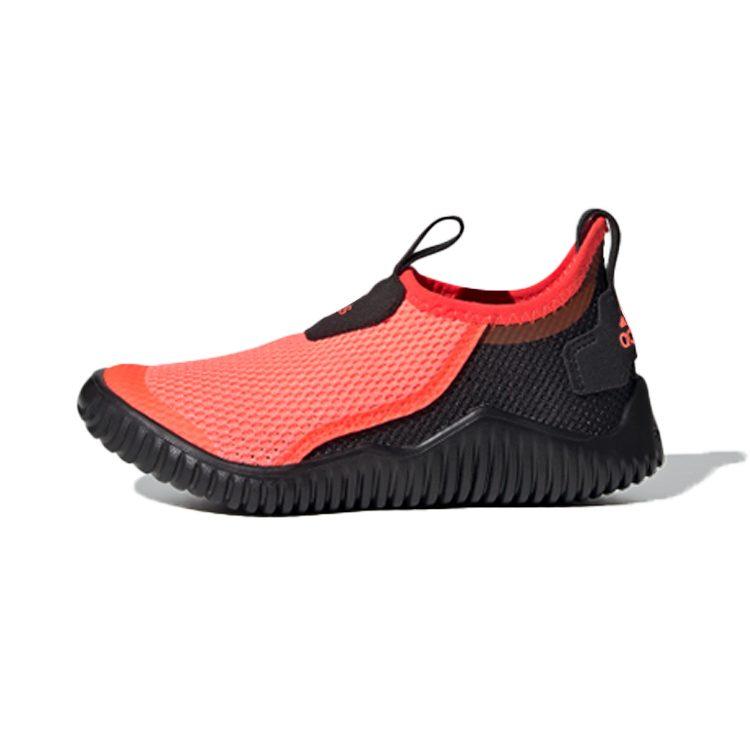 Adidas Rapidazen Low top Running Shoes Black Orange Children Aged 3 7 Years Old FU7596