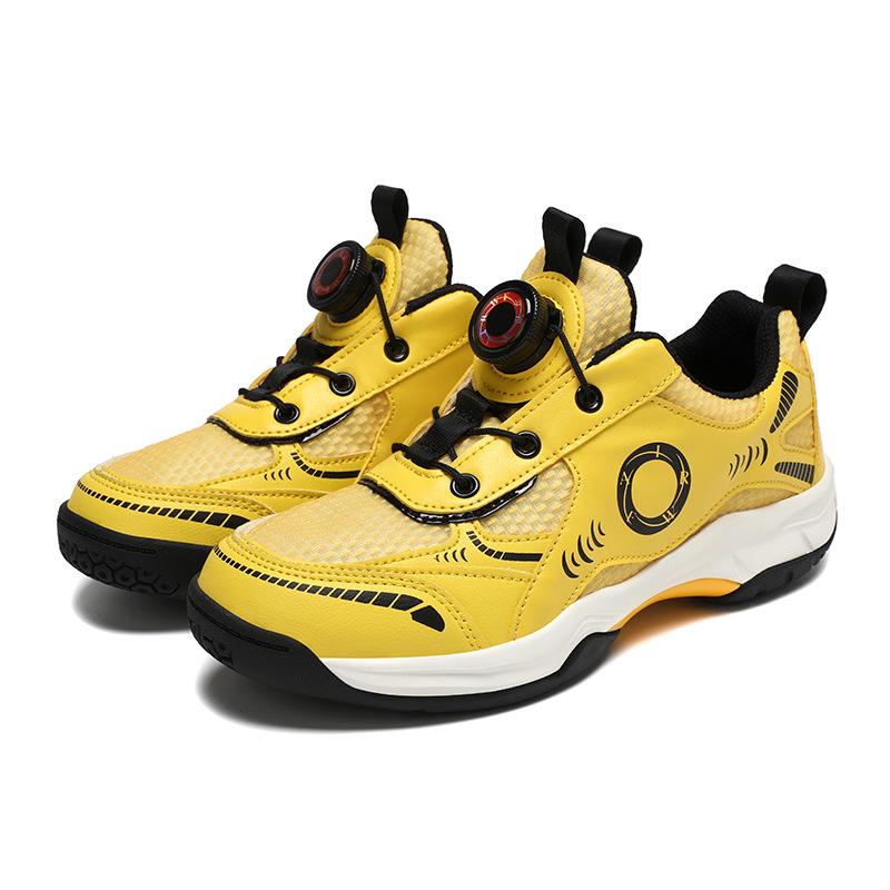 Chaussures de Sport Légères Respirantes Antidérapantes pour Garçons (Enfants Moyens/Grands), Collection Automne/Hiver 2025 - Idéales pour le Badminton et le Tennis