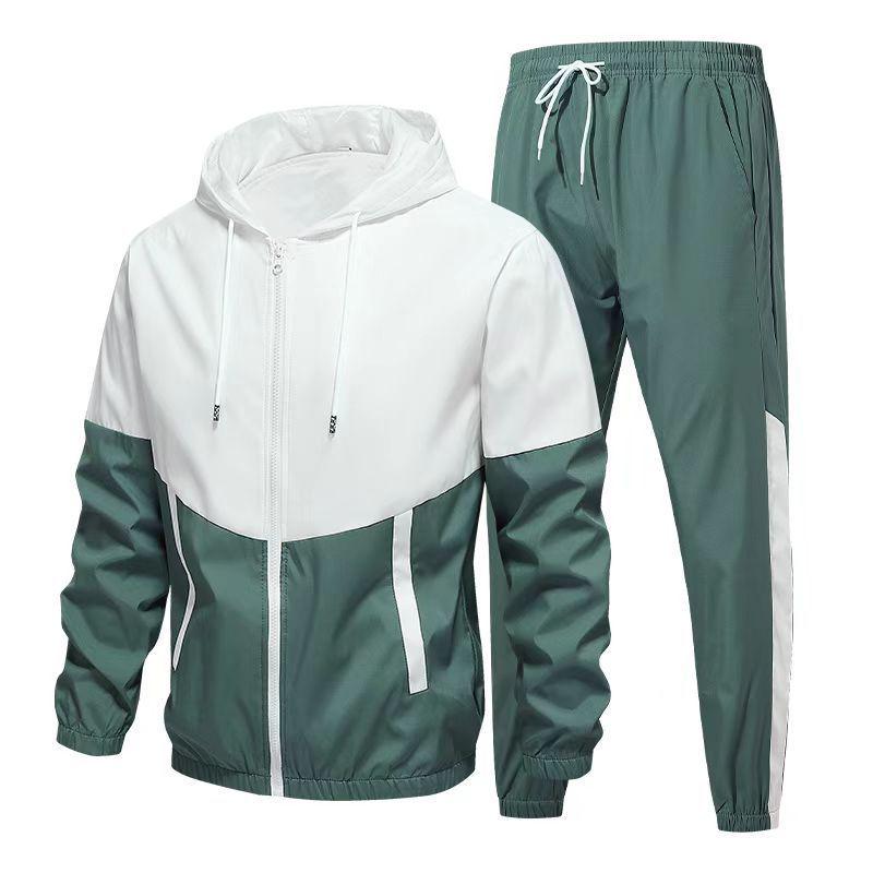 Japanese & Korean Men's Sportswear Set: Autumn Casual Hoodie & Leggings