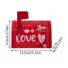 Mailbox Toy Valentine's Day Gift DIY Projects Mini Storage Container for Pastry Snack Greeting Cards Valentine Exchange Gifts