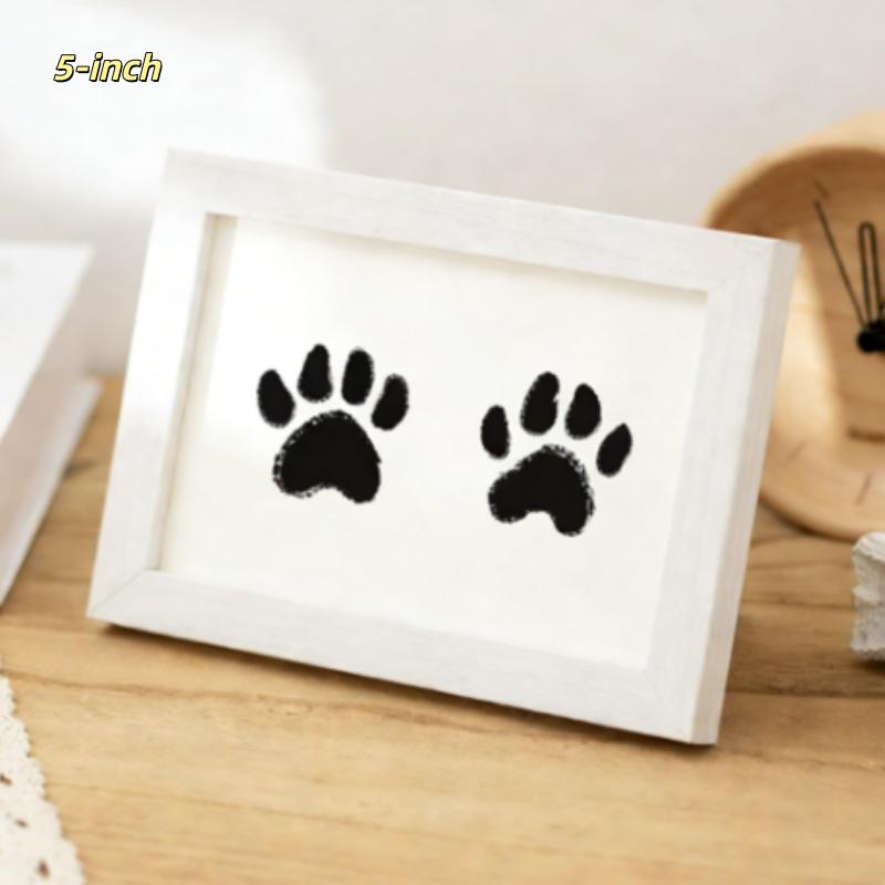 Pet Dog And Cat Paw Print Ink Set Pad Safe Non Toxic Baby Handprints Wash Free Easy Clean DIY Footprints Pet Souvenirs Top Rated